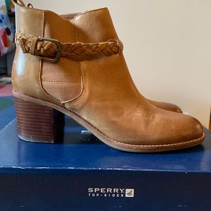 Sperry Top-sider Braided Ankle Boots